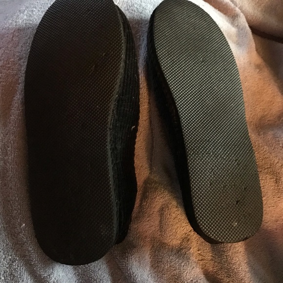 👞Black Corduroy Looking Slippers Men’s👞 - Picture 4 of 4